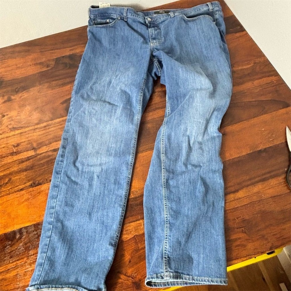 Brax Feel Good Cooper‎ Denim Masterpiece Regular Fit Mens Blue Jeans 44W 32L
